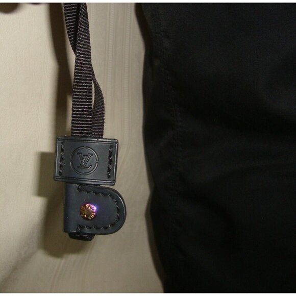 Louis Vuitton × Fragment Design Monogram Macassar Cabas Black Leather Tote - Picture 6 of 11